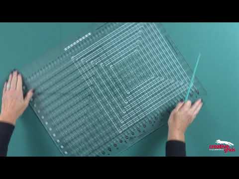 Creative Grids Stripology Quarters Mini Strip Cutting Ruler