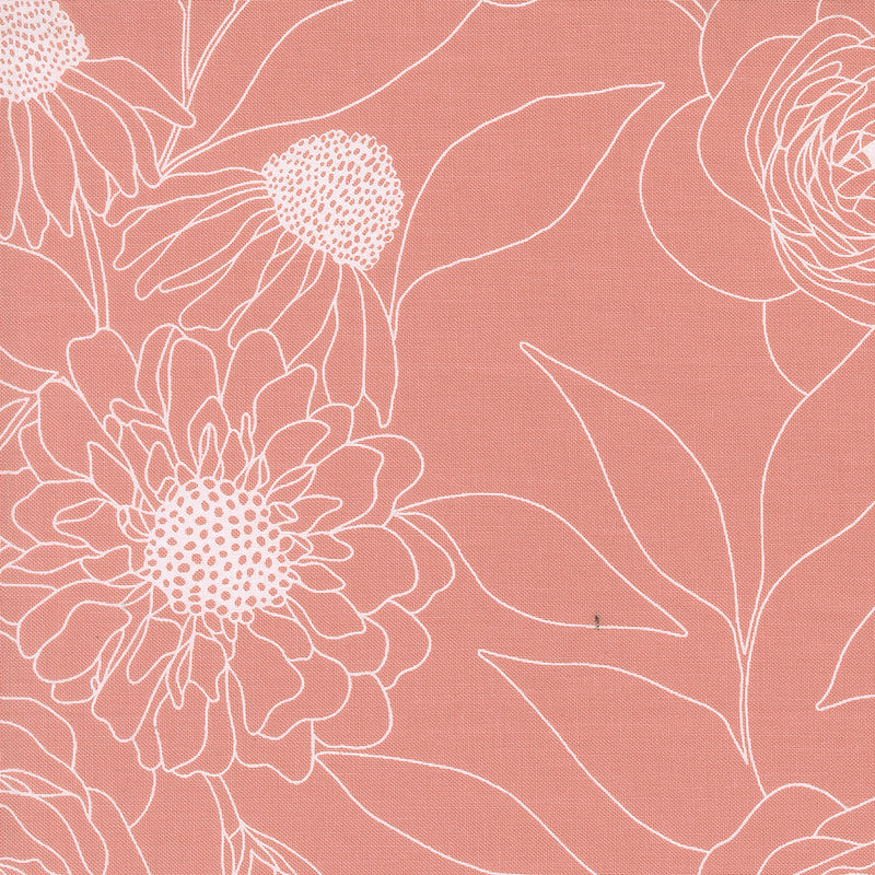 *Coming Soon*  Etched Floral in Camellia | Botany