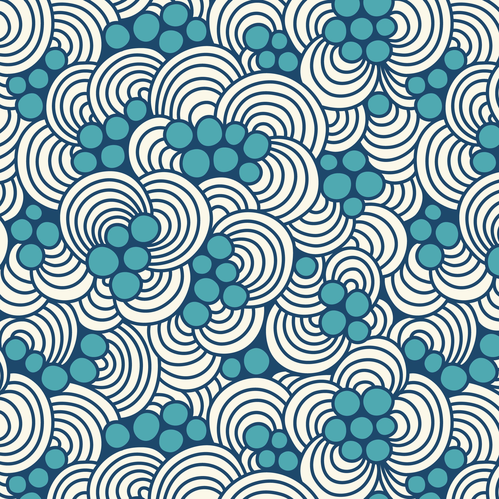 2824 D - Ocean Motion - Roucoucou - Cloud 9 Fabrics - Canvas 2824 D - Ocean Motion - Roucoucou - Cloud 9 Fabrics - Canvas
