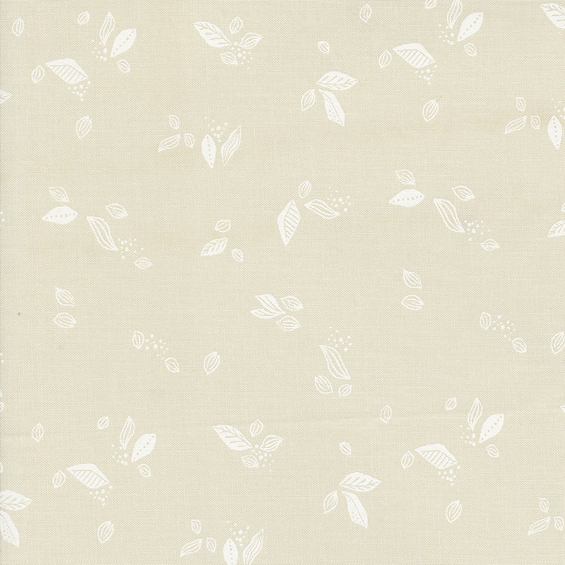 Leaf Twirl in Eggshell White | Folk Lore