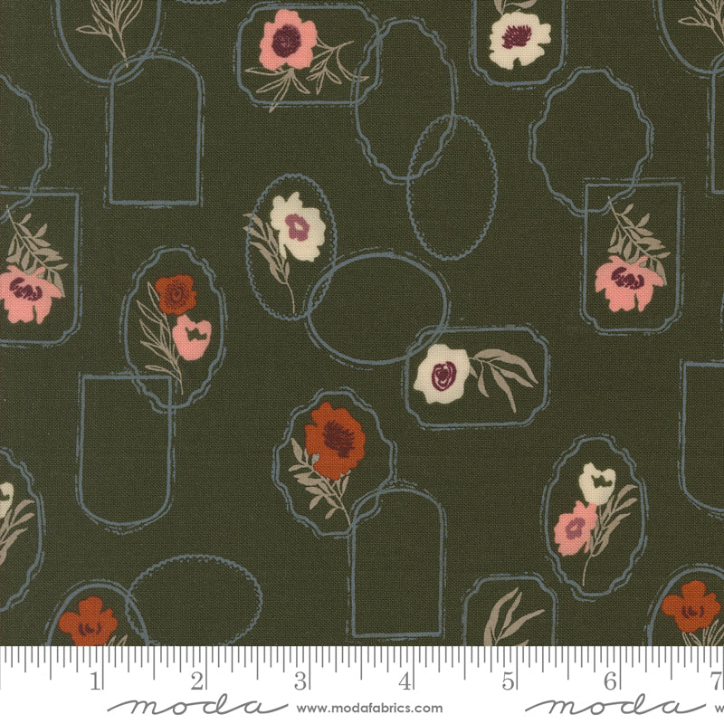 * Coming Soon *  Floral Cameo in Pine | Foraged, Found, & Hand Me Down