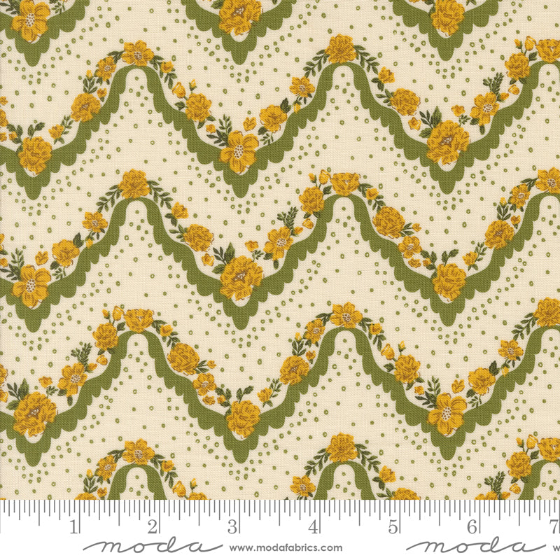 * Coming Soon *  Hankie Stripe in Fern | Foraged, Found, & Hand Me Down