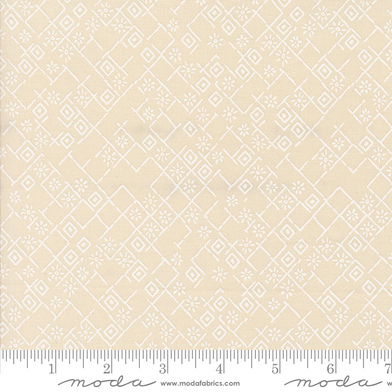 * Coming Soon *  Fractured Weave in Eggshell White | Foraged, Found, & Hand Me Down