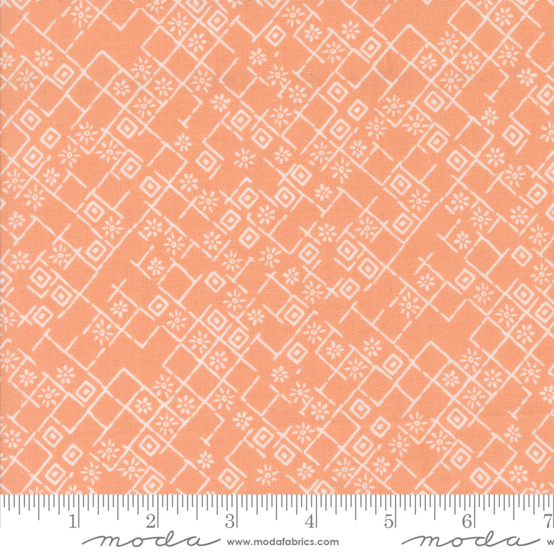 * Coming Soon *  Fractured Weave in Peach | Foraged, Found, & Hand Me Down