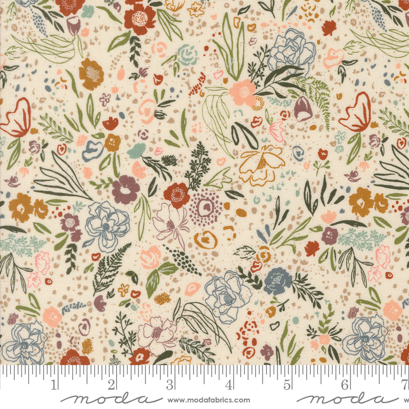 * Coming Soon *  Field of Fancy in Eggshell | Foraged, Found, & Hand Me Down
