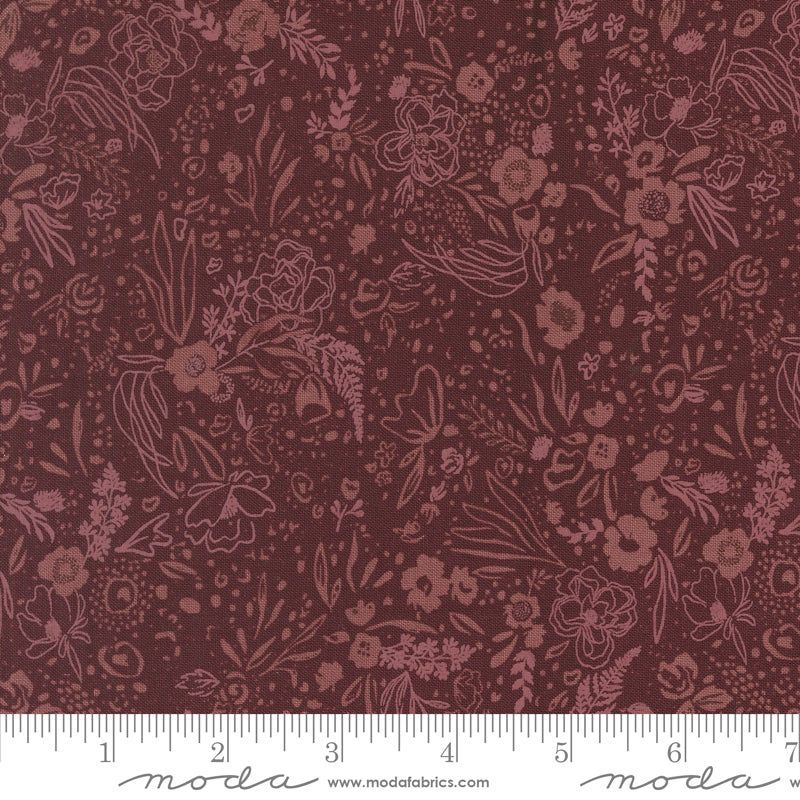 * Coming Soon *  Field of Fancy in Merlot | Foraged, Found, & Hand Me Down