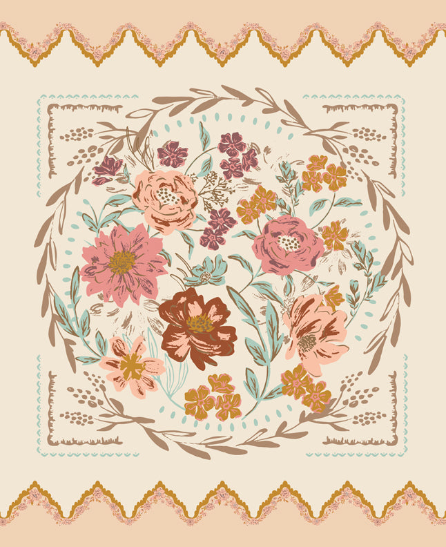 ** Coming Soon ** Foraged, Found, & Hand Me Down Panel in Eggshell