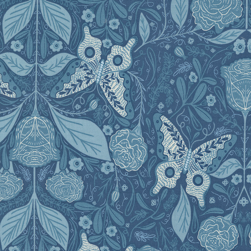 Vintage Butterfly in Dusk | Woodland Wonder
