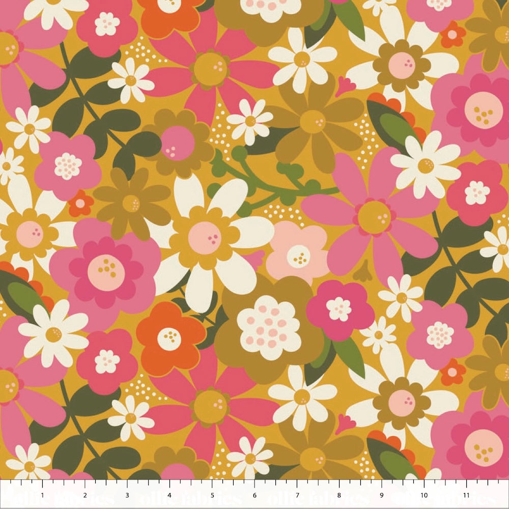 Joyful June | Sarah Hearts – Ollie Fabrics