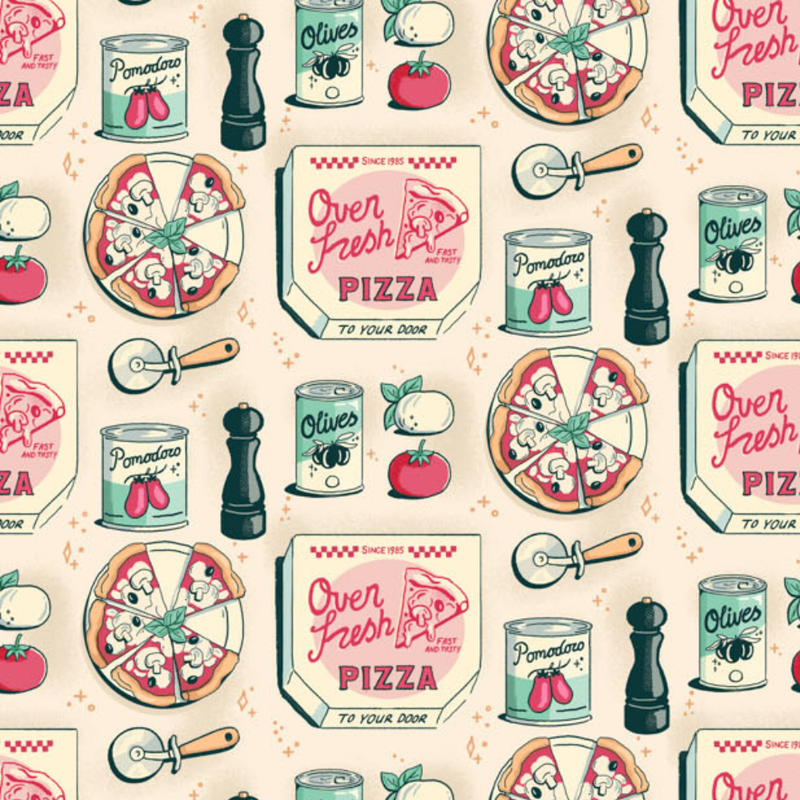 Pizza in Cream | Oven Fresh