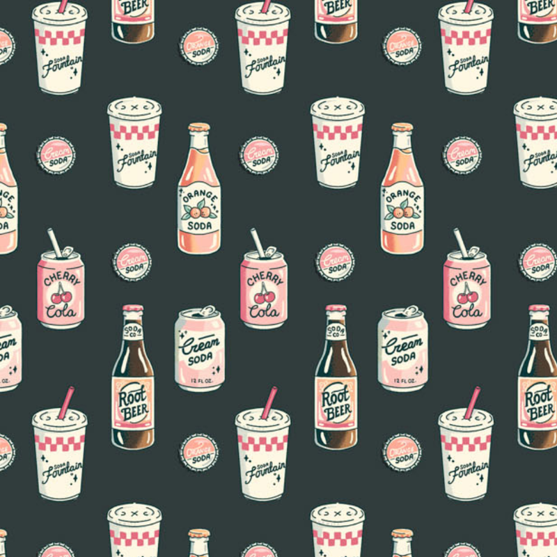 Soda in Charcoal | Oven Fresh