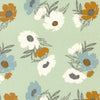 Bold Bloom in Pale Mint | Woodland & Wildflowers