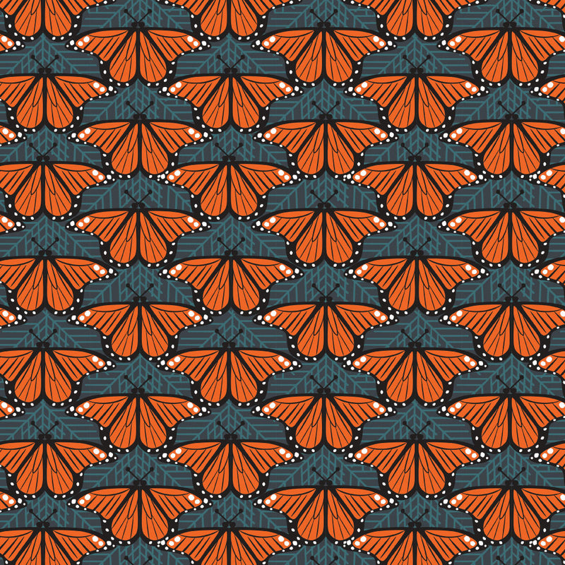 Small Monarch Butterflies | Charley Harper Iconic