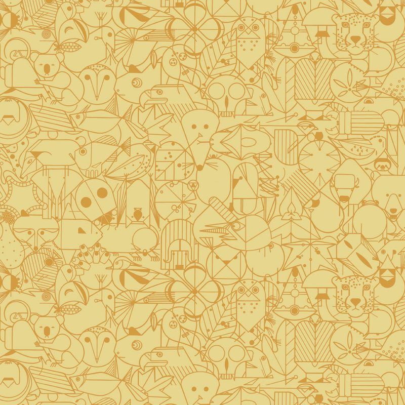 Golden Meadow | End Papers