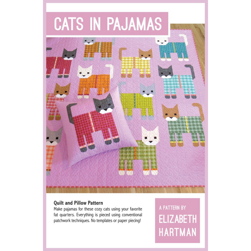 Cats in Pajamas | Paper Pattern