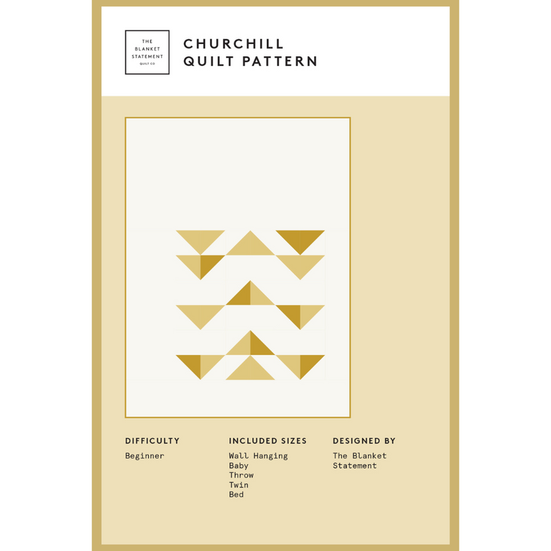 Churchill Quilt | Paper Pattern