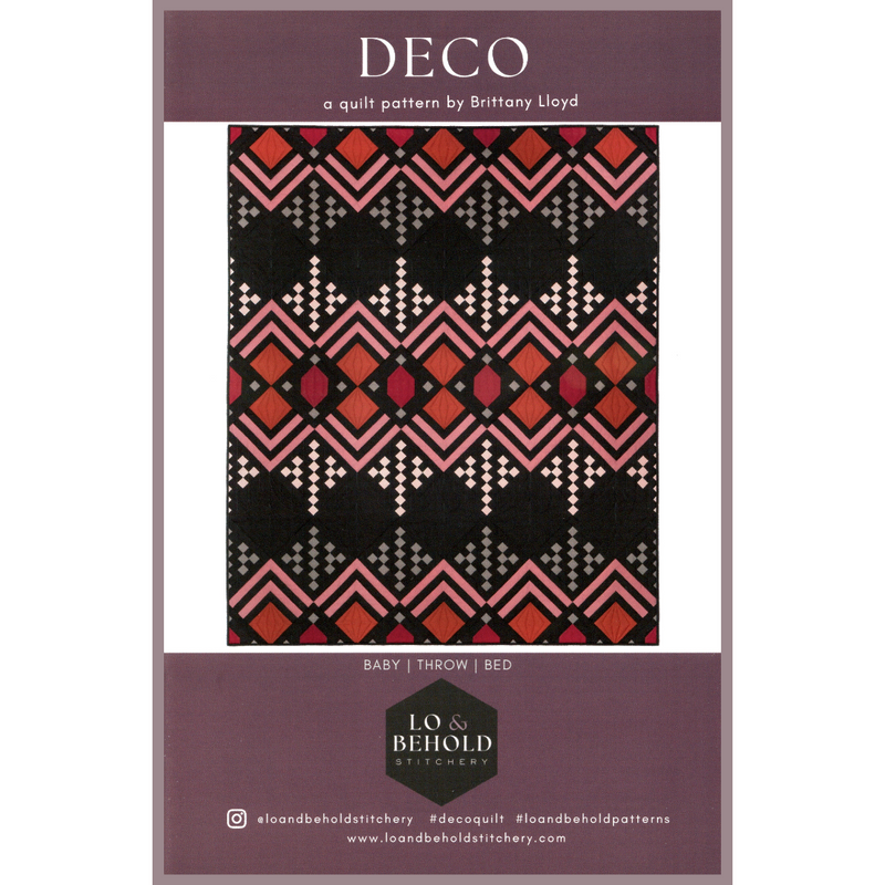 Deco Quilt | Paper Pattern