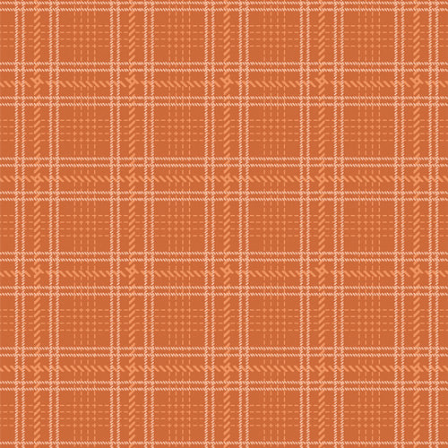 ** Coming Soon ** Crosshatch Plaid in Spice | Highlands Flannel