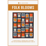 Folk Bloom Quilt | Paper Pattern