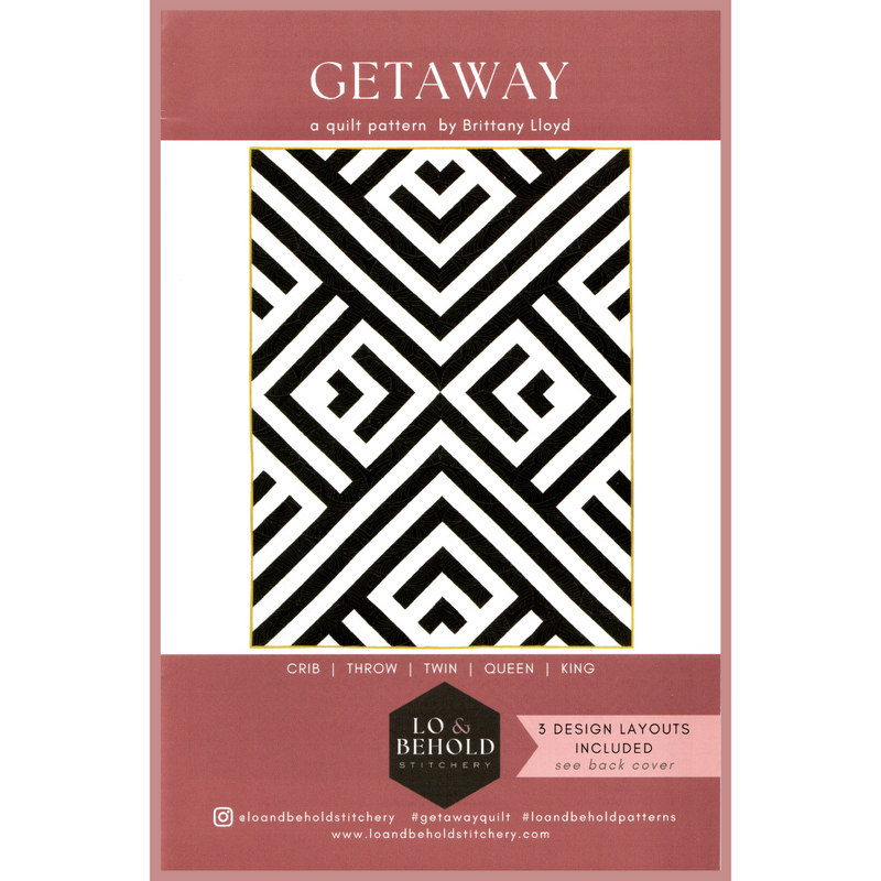 Getaway Quilt | Paper Pattern