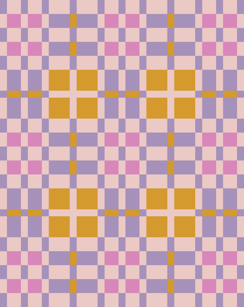 Grid View Quilt Kit | Cherry Blossom Bundle