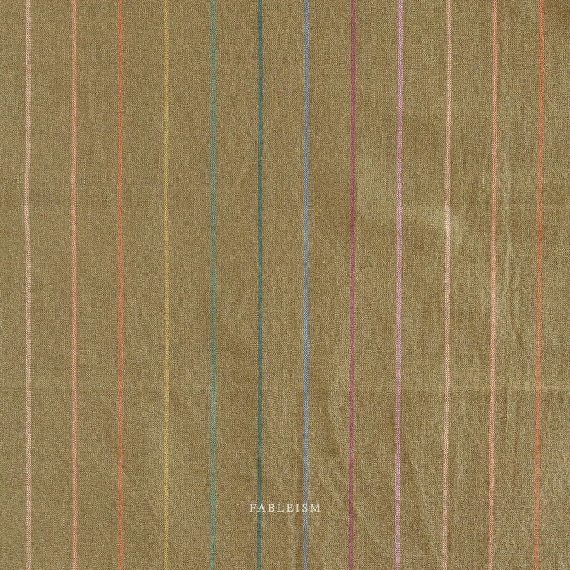 ** Coming Soon ** Skinny Stripe in Clover | Lucky Loom