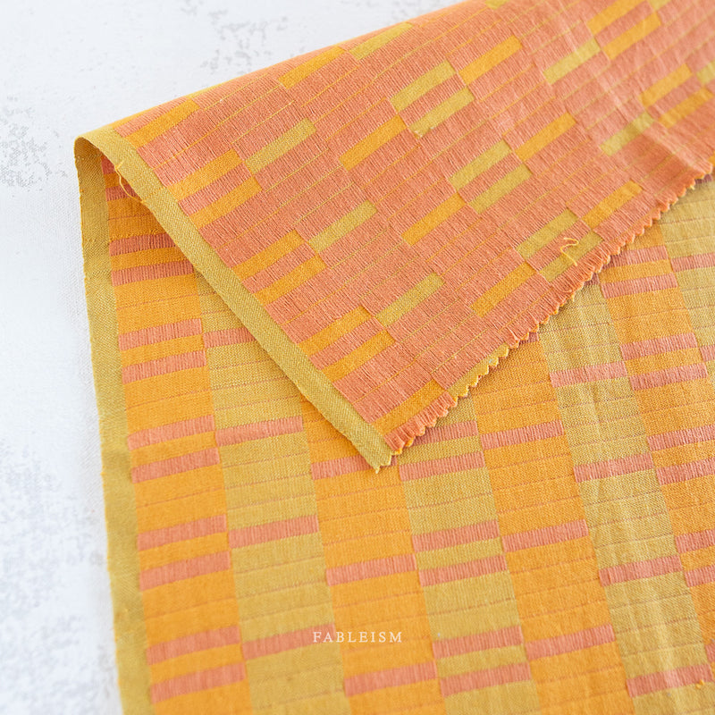 ** Coming Soon ** Southwest Stripe in Mango | Lucky Loom