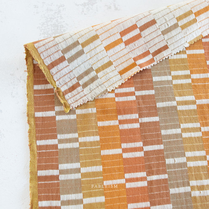 ** Coming Soon ** Southwest Stripe in Saddle | Lucky Loom
