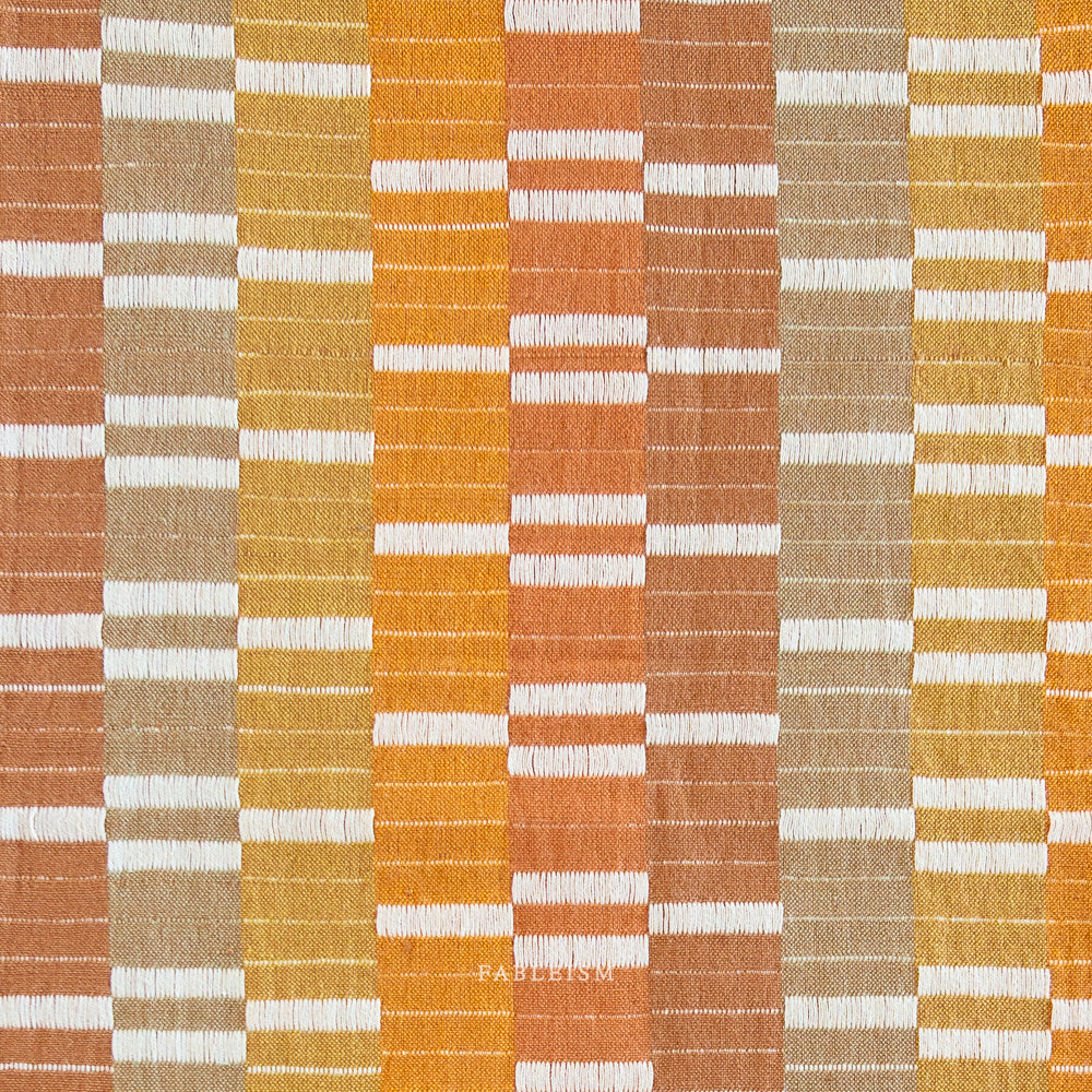 ** Coming Soon ** Southwest Stripe in Saddle | Lucky Loom