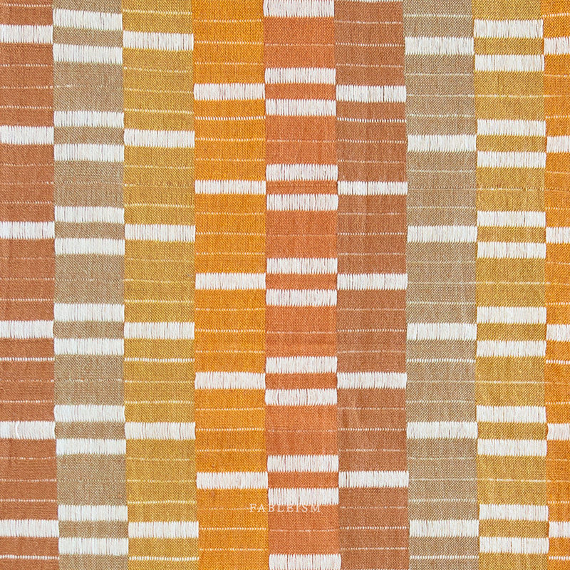 ** Coming Soon ** Southwest Stripe in Saddle | Lucky Loom