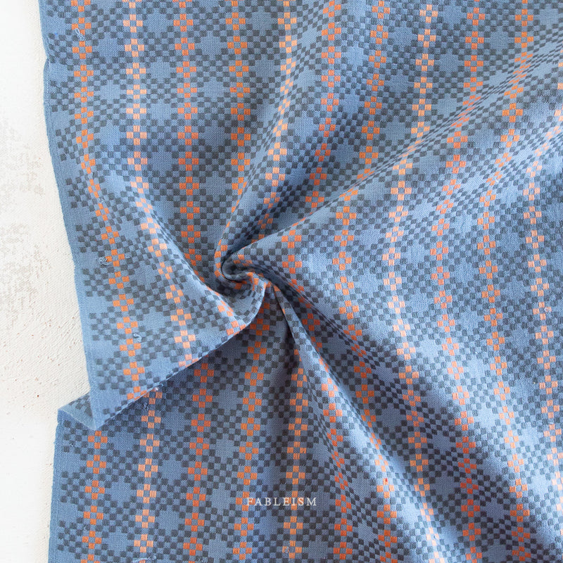 ** Coming Soon ** Mosiac in Blue | Lucky Loom