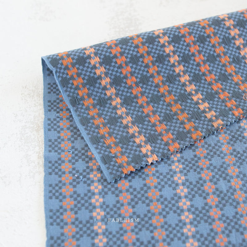 ** Coming Soon ** Mosiac in Blue | Lucky Loom
