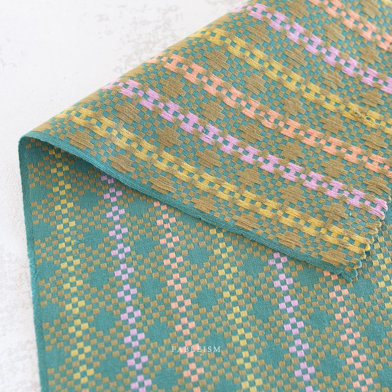 ** Coming Soon ** Mosiac in Melon | Lucky Loom