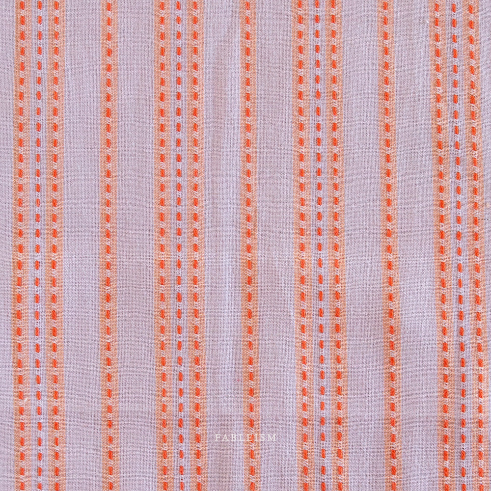 ** Coming Soon ** Stitch Stripe in Lavender | Lucky Loom