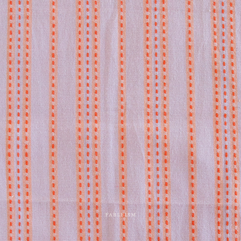** Coming Soon ** Stitch Stripe in Lavender | Lucky Loom