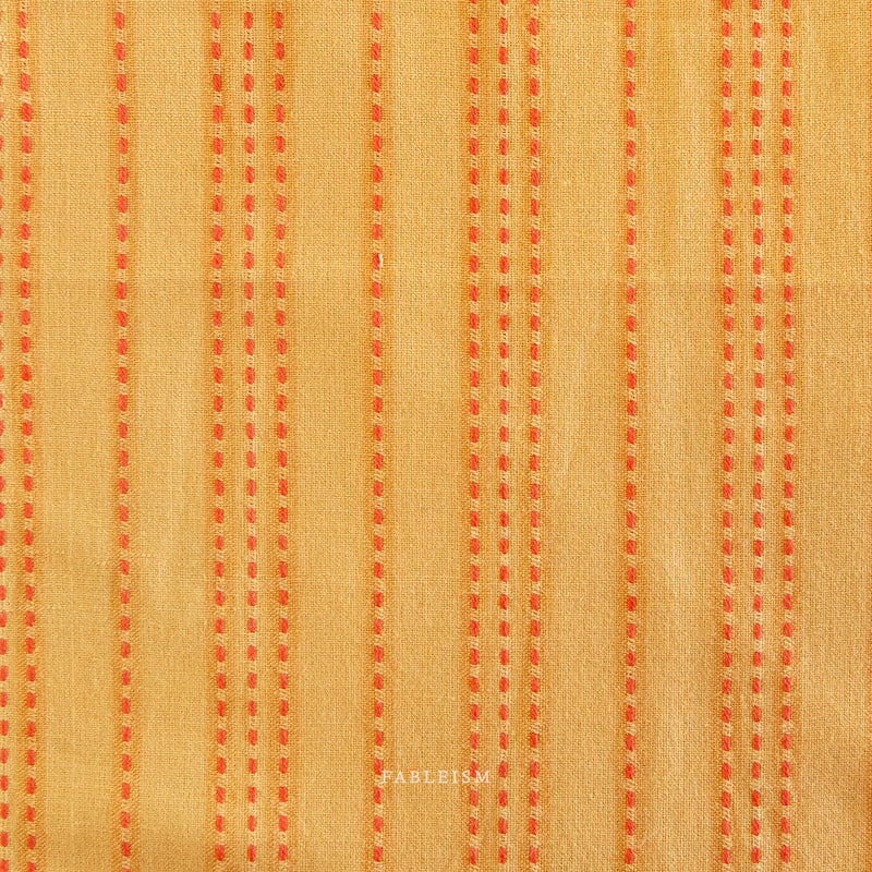 ** Coming Soon ** Stitch Stripe in Tumeric | Lucky Loom