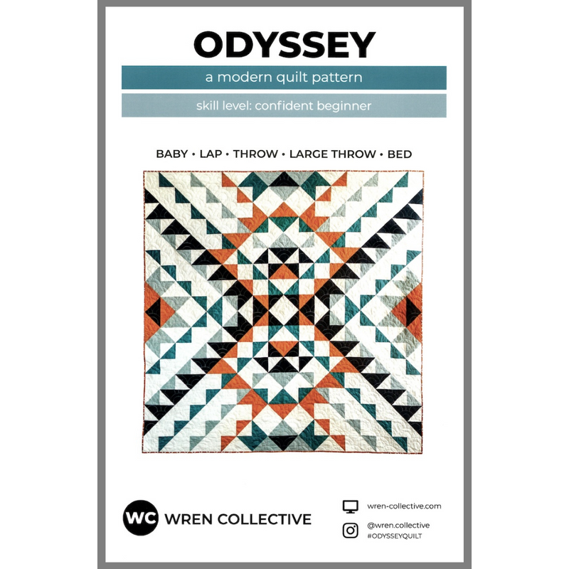 Odyssey Quilt | Paper Pattern