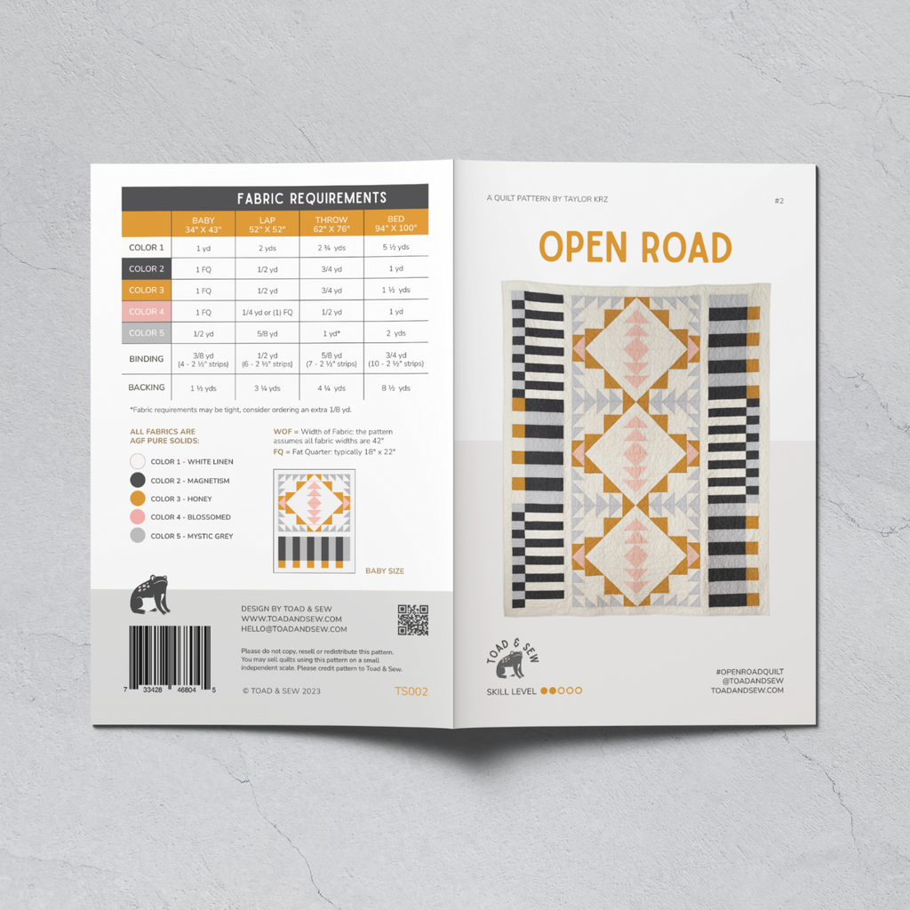 Open Road | Paper Pattern