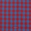 Dobby Hearts Gingham in Royal | Queen of Hearts