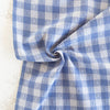 Dobby Hearts Gingham in Alice Blue | Queen of Hearts