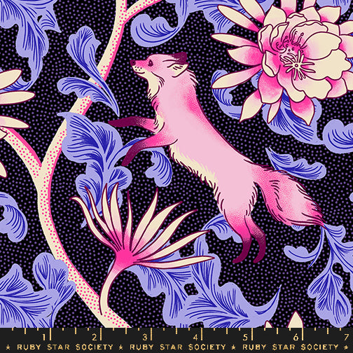 *Coming Soon*  Fox Bloom in Black | Glow Garden
