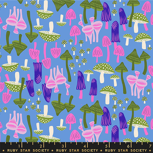** Coming Soon ** Mushroom Land in Lindley Blue | Hello Alice