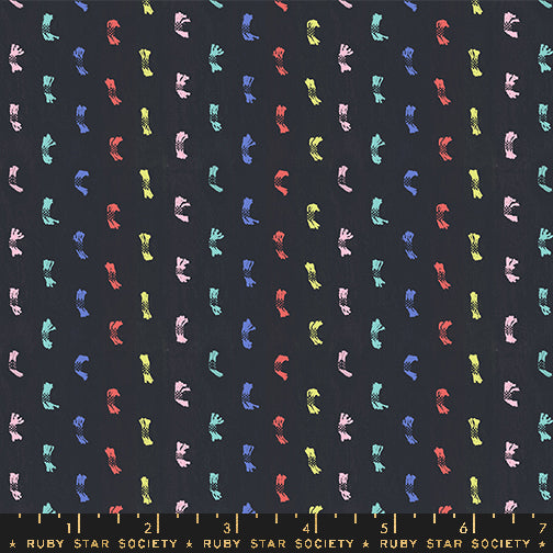 *Coming Soon*  Flicker in Soft Black Multi | Warp & Weft Ooh Lucky Lucky