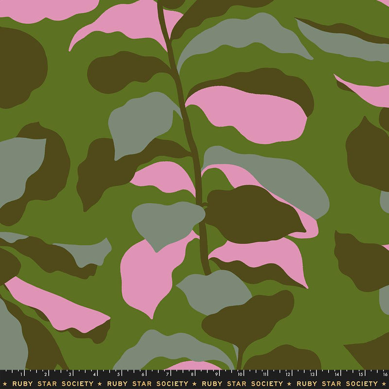 ** Coming Soon ** Fiddleleaf in Juniper | Calathea 108" Wideback