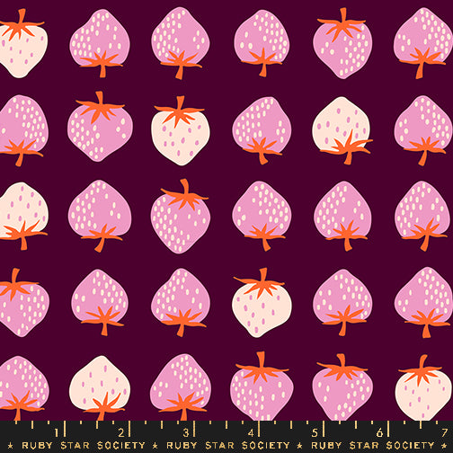 ** Coming Soon ** Strawberry in Deep Plum | Strawberry