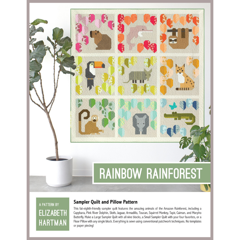 Rainbow Rainforest | Paper Pattern