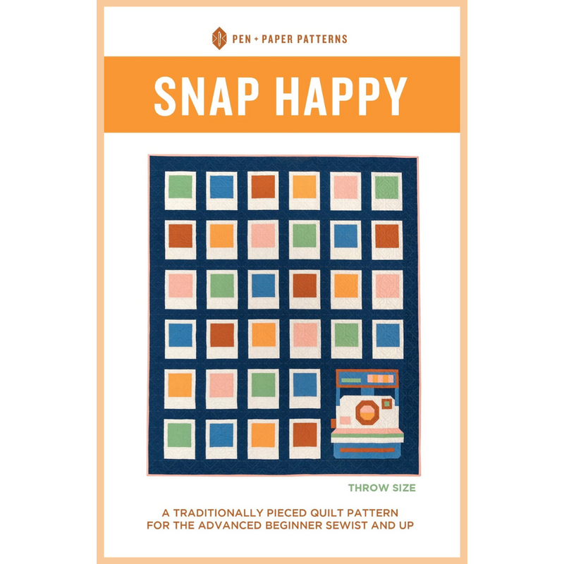 Snap Happy Quilt | Paper Pattern