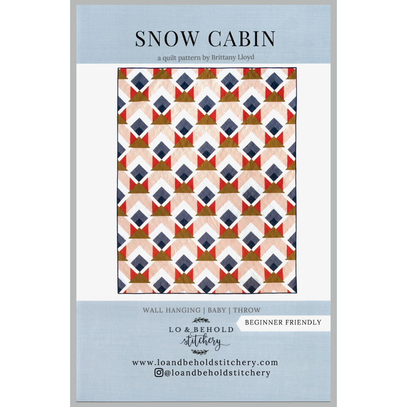 Snow Cabin | Paper Pattern