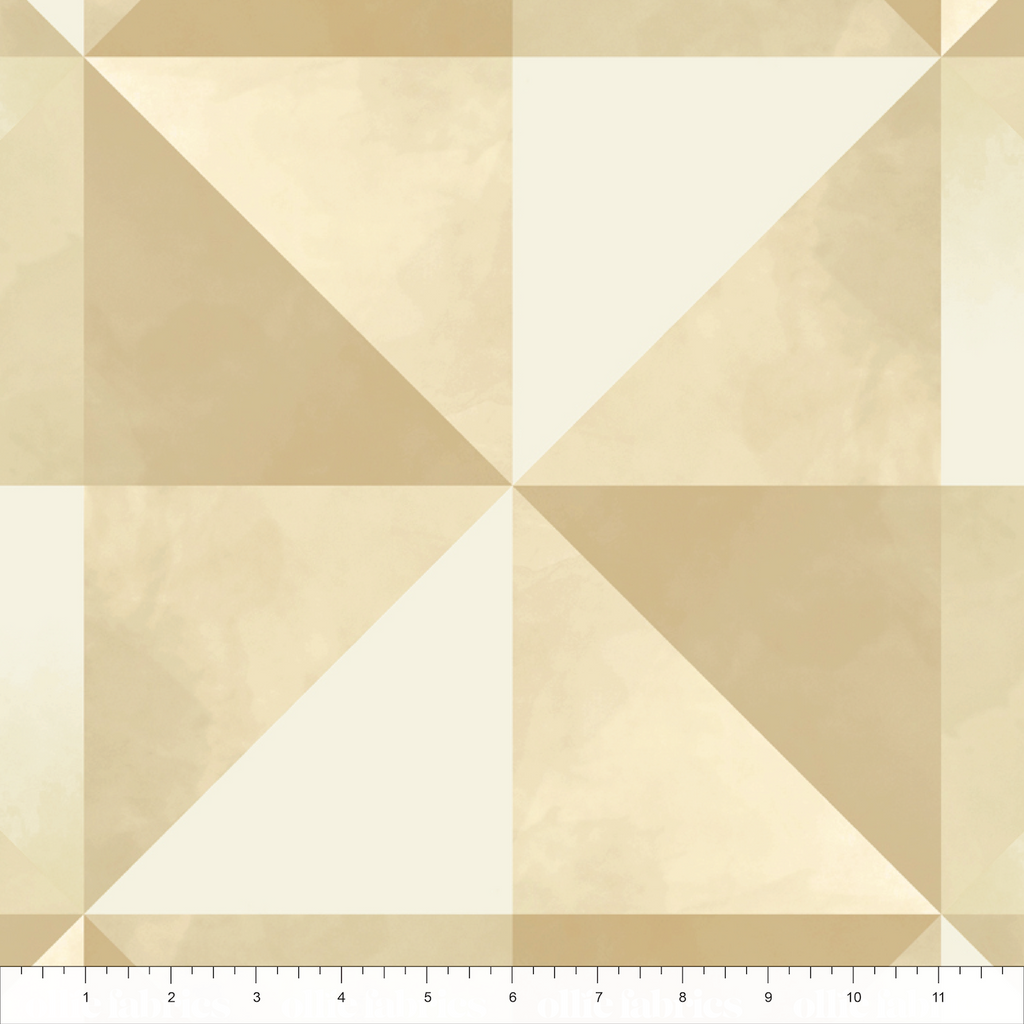 Beige geometric pattern with triangles