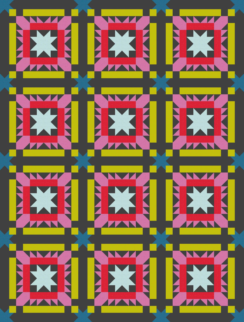 Sweet Mae Quilt Kit | Summer Night Bundle